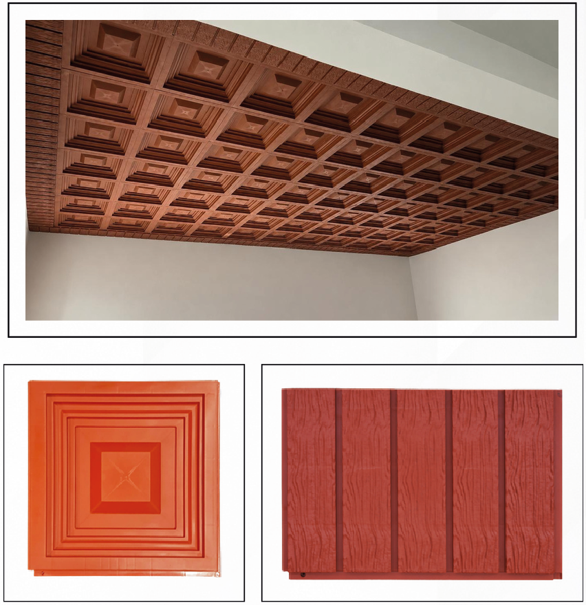 Nanoceramic Ceiling Tiles - Zion Arcade